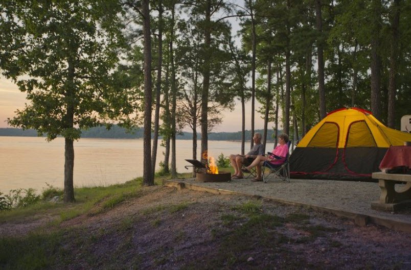 Elijah Clark State Park, Georgia, USA